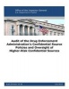 Audit of the Drug Enforcement Administration's Confidential Source Policies and Oversight of Higher-Risk Confidential Sources (Paperback) - US Department of Justice Photo