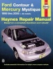 Ford Contour and Mercury Mystique Automotive Repair Manual - 1995-2000 (Paperback, 2nd Revised edition) - Mark Jacobs Photo