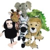 African Animals Puppets (Book) - Puppet Company Photo