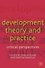 Development Theory and Practice - Critical Perspectives (Paperback) - Uma Kothari Photo