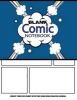 Blank Comic Notebook - Create Your Own Comics with This Comic Book Drawing Journal: Big Size 8.5 X 11 Large, Over 100 Pages to Create Cartoons / Comics (Paperback) - Blank Books n Journals Photo