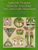 Authentic Designs from the American Arts and Crafts Movement - Selected from "Keramic Studio" (Paperback) - Carol Belanger Grafton Photo