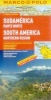 South America North  Map (English & Foreign language, Sheet map, folded) - Marco Polo Photo