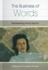 This Business of Words - Reassessing Anne Sexton (Hardcover) - Amanda Golden Photo