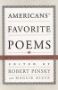 Americans' Favorite Poems: The Favorite Poem Project Anthology (Hardcover, 1st ed) - Robert Pinsky Photo