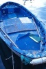 Blue Boat in Pozzuoli Harbor Italy Journal - 150 Page Lined Notebook/Diary (Paperback) - Cool Image Photo