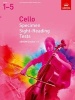 Cello Specimen Sight-Reading Tests, ABRSM Grades 1-5 - From 2012 (Sheet music) -  Photo