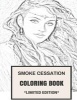  - Smoke Relief and Anti-Smoking Medicine Solution Inspired Adult Coloring Book (Paperback) - Smoke Cessation Coloring Book Photo