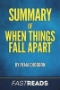 Summary of When Things Fall Apart - By Pema Chodron - Includes Key Takeaways & Analysis (Paperback) - Fastreads Photo