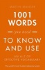 1001 Words You Need to Know and Use - An A-Z of Effective Vocabulary (Paperback, Re-issue) - Martin Manser Photo