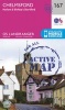 Chelmsford, Harlow & Bishop's Stortford (Sheet map, folded, February 2016 ed) - Ordnance Survey Photo