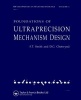 Foundations of Ultraprecision Mechanism Design (Paperback, New Ed) - Stuart T Smith Photo