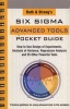 Six Sigma Advanced Tools - Pocket Guide (Spiral bound) - Rath Strong Photo