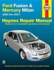 Ford Fusion & Mercury Milan Automotive Repair Manual - 2006-14 (Paperback, 2nd Revised edition) - Editors Of Haynes Manuals Photo