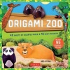 Origami Zoo Kit - [Origami Kit with Book, 40 Papers, 95 Stickers, Zoo Map] (Hardcover) - Joel Stern Photo