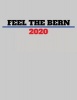 Feel the Bern 2020 - Blank Unlined Journal - 8.5x11 - Presidential Election (Paperback) - Passion Imagination Journals Photo