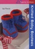 Knitted Baby Bootees (Paperback) - Val Pierce Photo