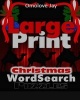 Large Print Christmas Wordsearch Puzzles (Paperback) - Omolove Jay Photo