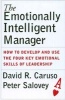 The Emotionally Intelligent Manager - How to Develop and Use the Four Key Emotional Skills of Leadership (Hardcover, 1st ed.) - David R Caruso Photo