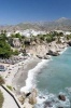 Beach at Nerja in Southern Spain Journal - 150 Page Lined Notebook/Diary (Paperback) - Cool Image Photo