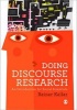 Doing Discourse Research - An Introduction for Social Scientists (Paperback) - Reiner Keller Photo