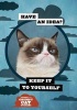  Flexi Journal with Stickers (Stickers) - Grumpy Cat Photo