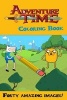 Adventure Time Coloring Book - Over Forty Amazing Drawings to Color In! (Paperback) - Log and Rum Publishing Photo