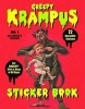 Creepy Krampus Sticker Book - 72 Reusable Stickers for Naughty Girls and Boys of All Ages (Paperback) - Monte Beauchamp Photo