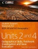 Student Support Materials for Geography - AQA AS and A2 Geography Units 2 and 4: Geographical Skills, Fieldwork Investigation and Issue Evaluation (Paperback) - Geoff Gilchrist Photo