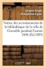 Notice Des Accroissements de La Bibliotheque de La Ville de Grenoble Pendant L'Annee 1808 (French, Paperback) - Jacques Joseph Champollion Figeac Photo