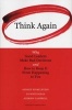 Think Again - Why Good Leaders Make Bad Decisions and How to Keep it from Happeining to You (Hardcover) - Sydney Finkelstein Photo