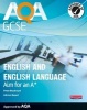 AQA GCSE English and English Language Student Book: Aim for an A* (Paperback) - Peter Buckroyd Photo