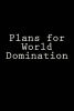 Plans for World Domination - A 6 X 9 Lined Journal (Paperback) - Irreverent Journals Photo