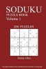 Sudoku Puzzle Book - [2017 Edition] 200 Puzzles Volume 1 (Paperback) - Jimmy Allen Photo