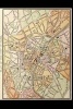 Old Paris France Street Map from 1889 Journal - 150 Page Lined Notebook/Diary (Paperback) - Cool Image Photo