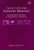 Taxation and Economic Behaviour - Introductory Surveys in Economics (Hardcover) - John Creedy Photo