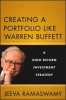 Creating a Portfolio Like Warren Buffett - A High Return Investment Strategy (Hardcover) - Jeeva Ramaswamy Photo