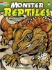 Monster Reptiles Coloring Book - A Close-Up Coloring Book (Paperback, Green) - Diana Zourelias Photo