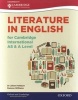 Literature in English for Cambridge International as & A Level (Paperback) - Julian Pattison Photo