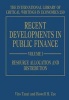 Recent Developments in Public Finance (Hardcover) - Vito Tanzi Photo