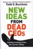 New Ideas from Dead CEOs (Hardcover) - Todd G Buchholz Photo