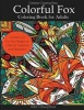 Colorful Fox Coloring Book for Adults (Paperback) - Creative Coloring Photo