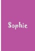 Sophie - Personalized Journal / Notebook / Blank Lined Pages - An  Collectible (Paperback) - Ethi Pike Photo