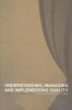 Understanding, Managing and Implementing Quality - Frameworks, Techniques and Cases (Paperback, New) - Jiju Anthony Photo