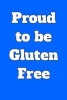 Proud to Be Gluten Free - Blank Lined Journal - 6x9 - Healthy Fitness (Paperback) - Passion Imagination Journals Photo