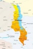 Map of Malawi Journal - 150 Page Lined Notebook/Diary (Paperback) - Cool Image Photo