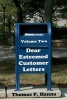 Dear Esteemed Customer Letters, Volume Two (Paperback) - Thomas P Hanna Photo