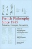 French Philosophy Since 1945, v. 4 - Problems, Concepts, Inventions: Postwar French Thought (Hardcover) - Etienne Balibar Photo