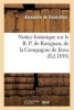 Notice Historique Sur Ravignan, de La Compagnie de Jesus (French, Paperback) - Alexandre Saint Albin De Photo