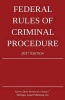 Federal Rules of Criminal Procedure; 2017 Edition (Paperback) - Michigan Legal Publishing Ltd Photo